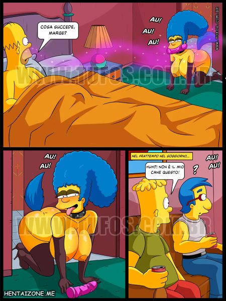 I Simpson Porno - La cagnolina Marge (5/13)